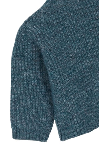 Vest - Pauwblauw - Blauw