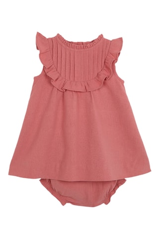 Robe et bloomer - Corail