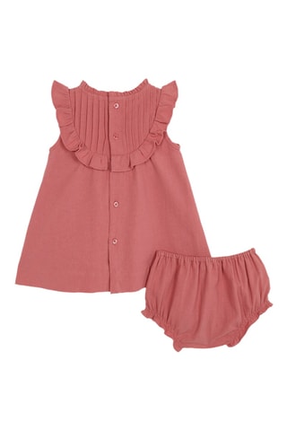 Robe et bloomer - Corail
