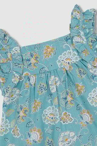Robe et bloomer - Turquoise