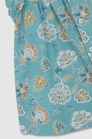 Robe et bloomer - Turquoise