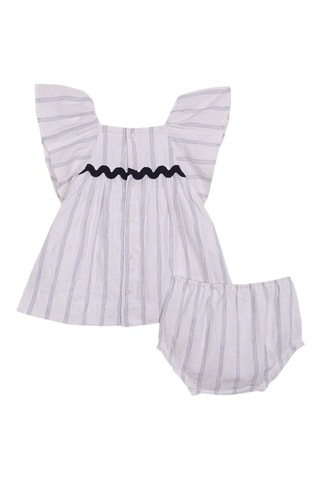 Robe et bloomer - Blanc