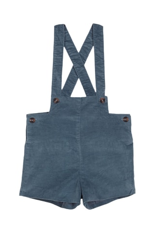 Tuinbroek - petrolblauw - Blauw