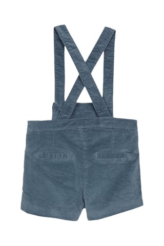 Tuinbroek - petrolblauw - Blauw