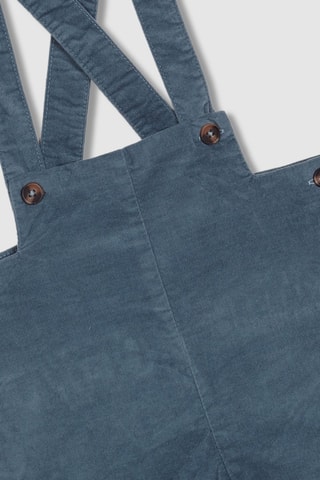 Tuinbroek - petrolblauw - Blauw