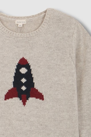 Wollen Trui - Lichtgrijs - Grijs