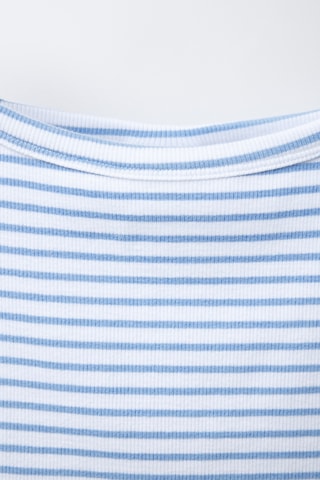 Débardeur - Ciel et blanc