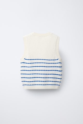 Pull sans manches - Blanc