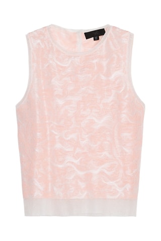Pull sans manches - Rose