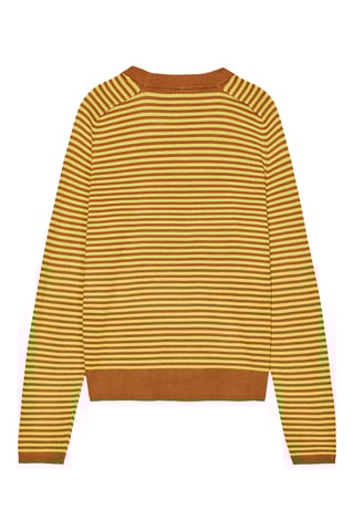 Pull - Jaune et marron clair