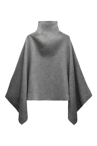 Poncho - Gris chiné