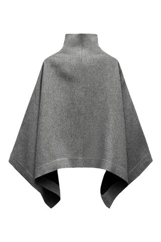 Poncho - Gris chiné