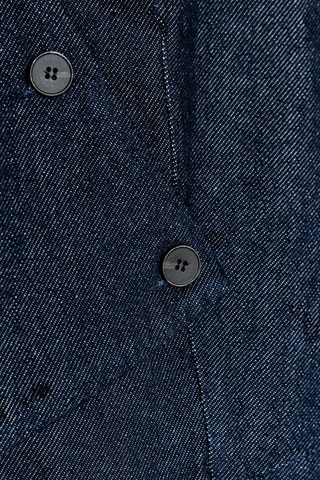 Gilet de costume en jean - Bleu foncé