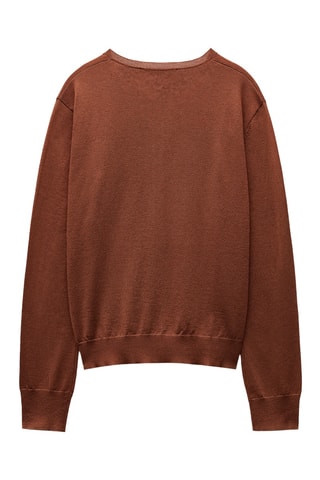 Gillet en laine - Marron