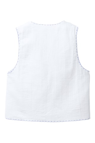 Gilet sans manches - Blanc