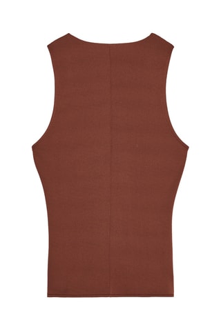 Gilet sans manches - Marron