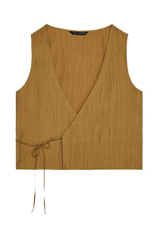 Gilet sans manches - Marron clair