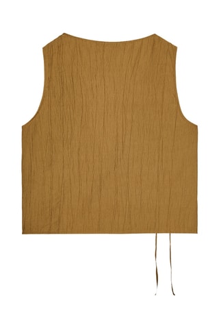 Gilet sans manches - Marron clair