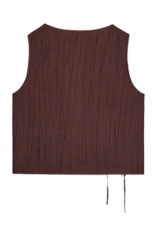 Gilet sans manches - Marron