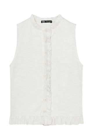 Gilet sans manches - Blanc