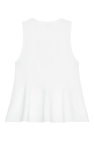 Gilet sans manches - Blanc