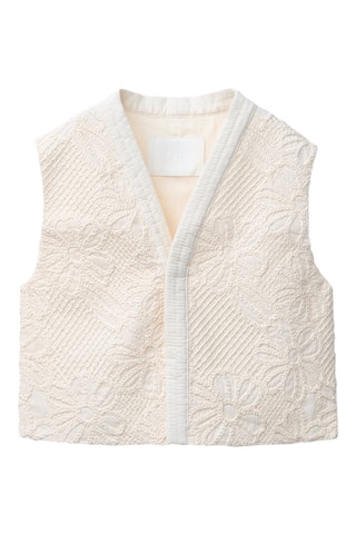 Gilet sans manches - Blanc