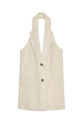 Gilet de costume - Ivoire