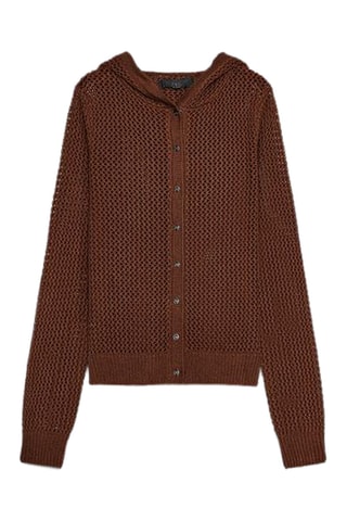 Gilet à capuche - Marron