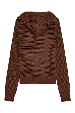 Gilet à capuche - Marron