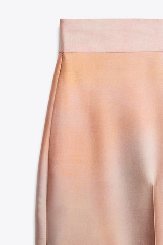 Pantalon dip and dye - Saumon et vert clair