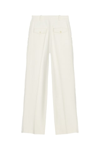 Pantalon droit - Ecru