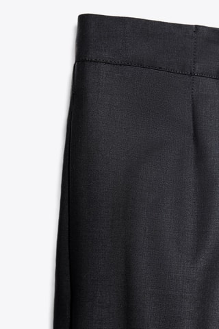 Pantalon en laine - Noir