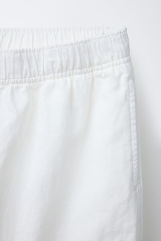Pantalon en lin - Blanc