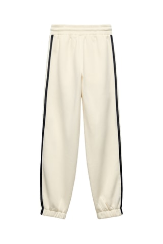 Jogging - Ecru et noir