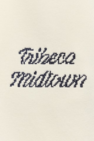 Jogging - Ecru et noir