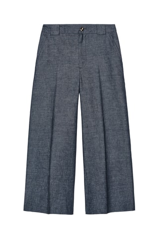 Pantalon en lin - Indigo