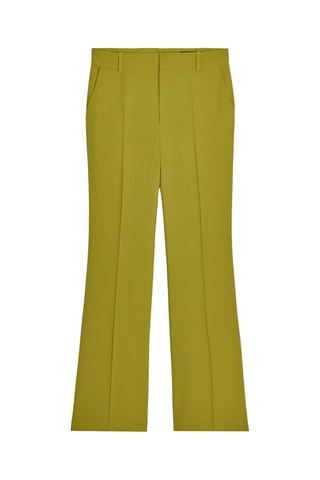 Pantalon flare - Vert olive