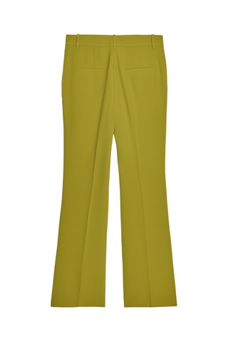 Pantalon flare - Vert olive