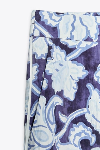 Pantalon - Violet et blanc