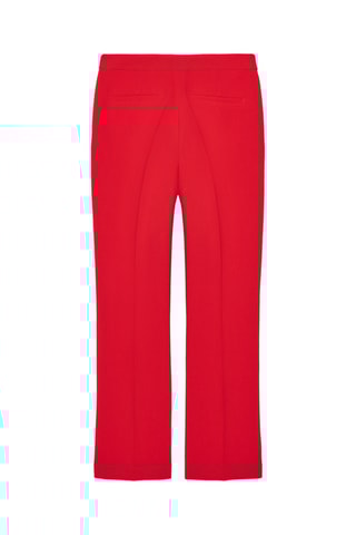 Pantalon flare - Rouge