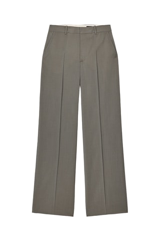 Pantalon en laine - Gris