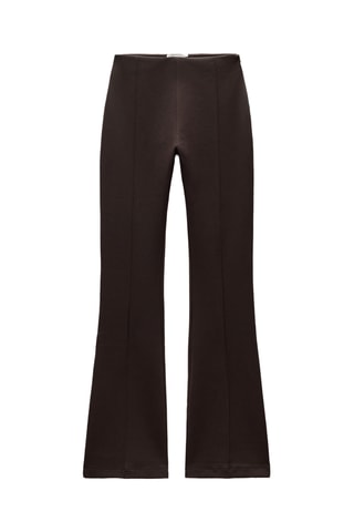 Pantalon flare - Marron
