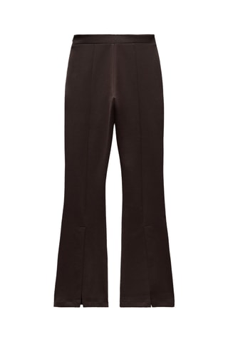 Pantalon flare - Marron