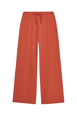 Pantalon - Rouge brique