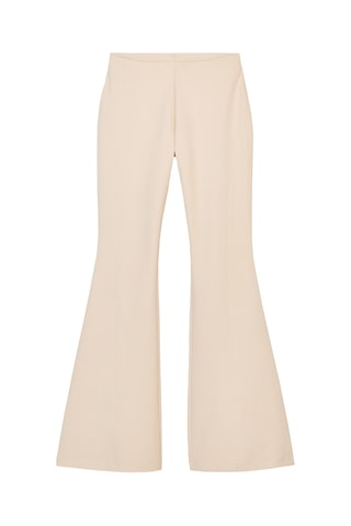 Pantalon flare - Beige