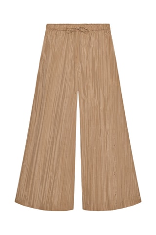 Pantalon palazzo - Marron