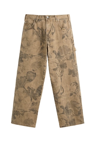 Pantalon - Marron clair et anthracite