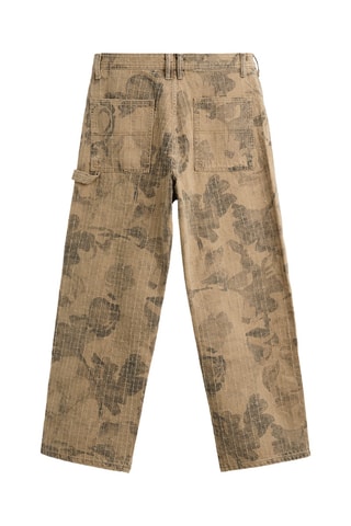 Pantalon - Marron clair et anthracite