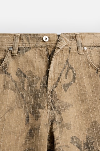 Pantalon - Marron clair et anthracite