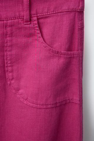 Pantalon en lin - Fuchsia